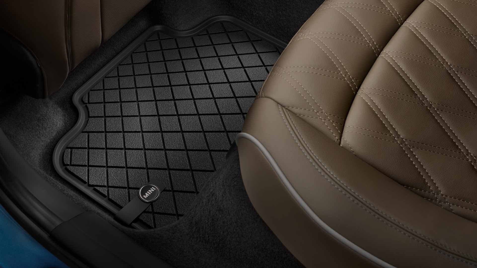 All Weather Floor Mats Essential Black Rear