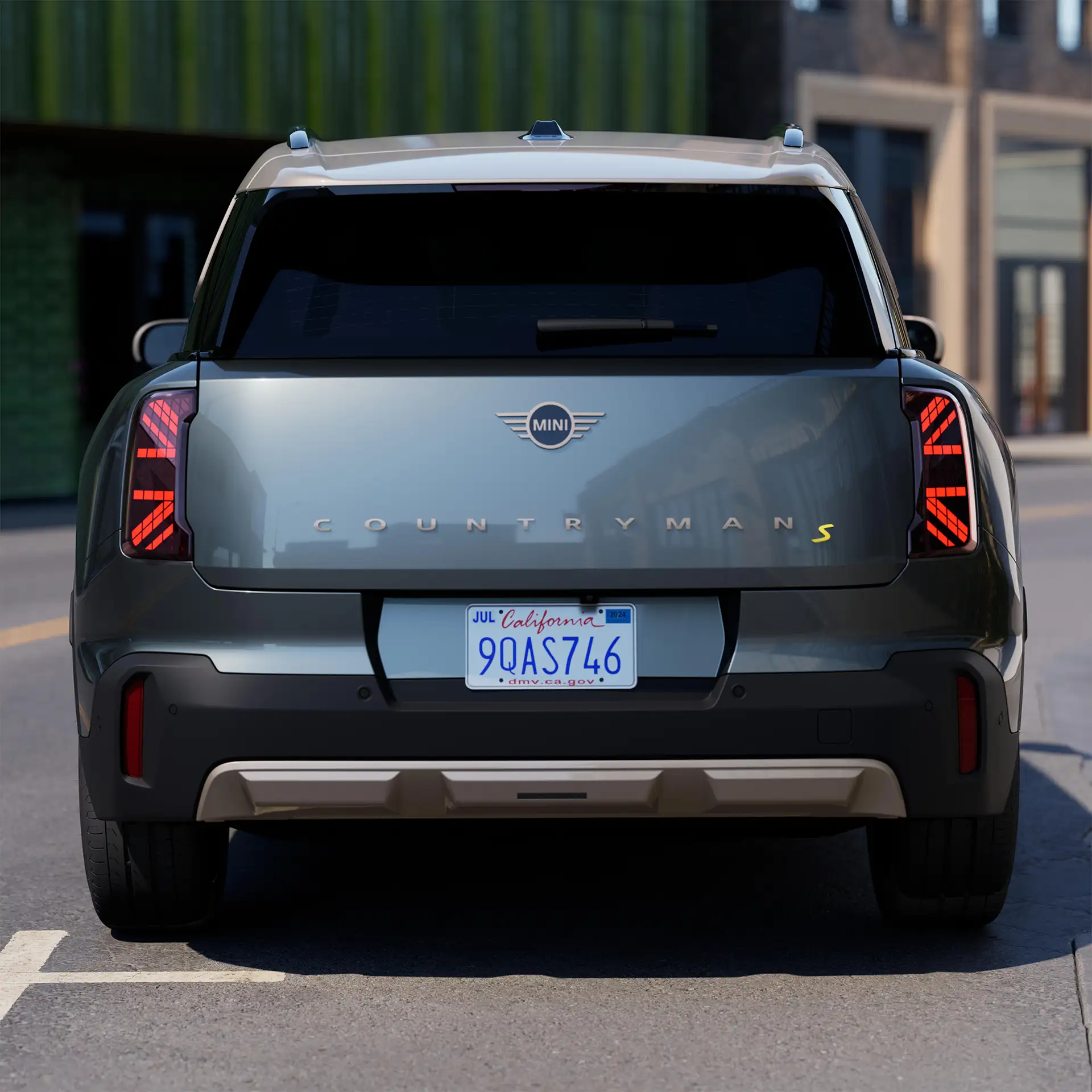 All-Electric MINI Countryman - Rear