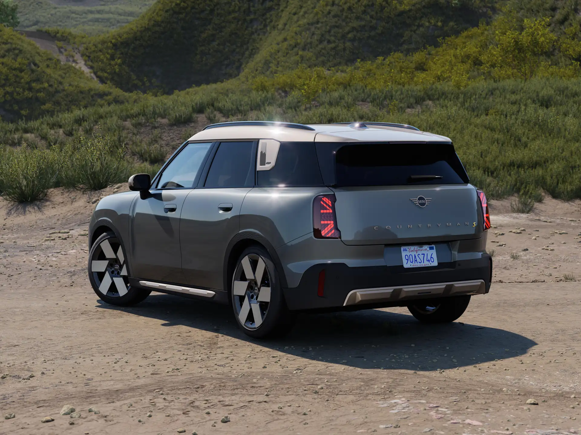 All-Electric MINI Countryman - All-four drive