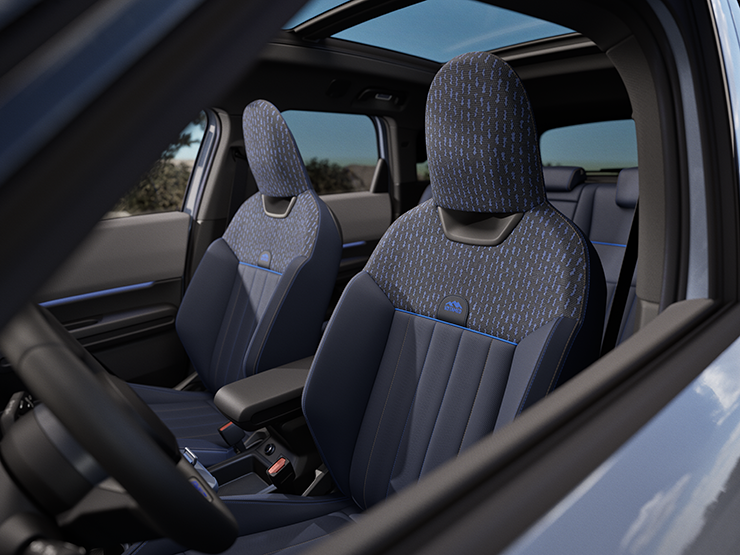 Image of the MINI Countryman Untamed Edition interior showcasing the seats.