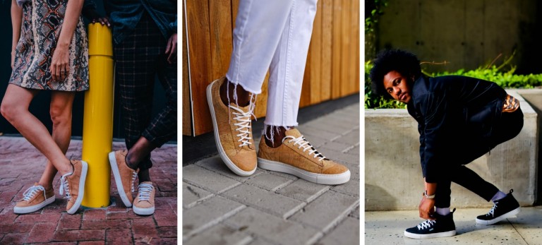 The instantly recognisable cork sneakers from Reefer Sneakers, made in Cape Town