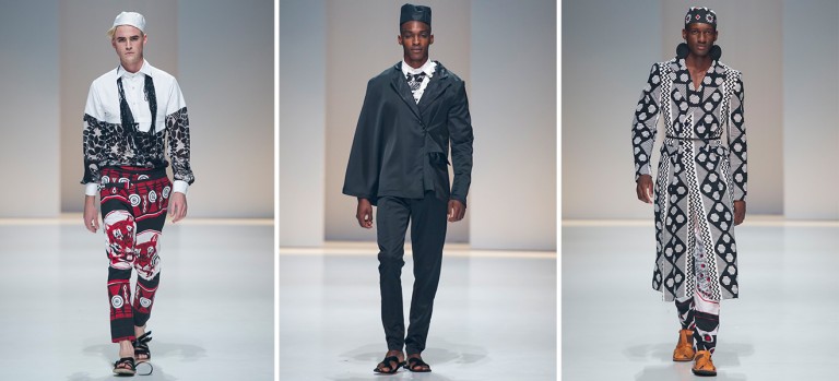 “It was an elegant and strongly influenced African aesthetic, finely balanced with an Asian flavour that is not always so easy to achieve.” – Thomas Van Dyk, art director and MINI Scouting Menswear judge