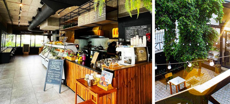 While members of BlackBrick Club, who have access to MINI Sharing, depart, arrive or wait for their ride, the perfect spot is the building's eatery, Sésame Café.