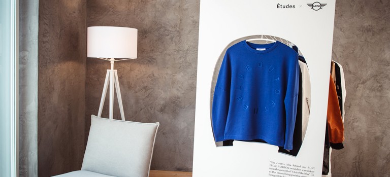 The MINI FLUID FASHION Capsule Collection showcased limited-edition sweatshirts at Pitti Immagine Uomo 90.