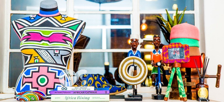 An installation at Trevor Stuurman’s recent exhibition, “HOME”, at the Hazard Gallery in Maboneng, Joburg, included a number of biographical items, such as his accolade for ELLE Style Reporter Search Winner 2012 and his GQ Best Dressed Award in 2015.