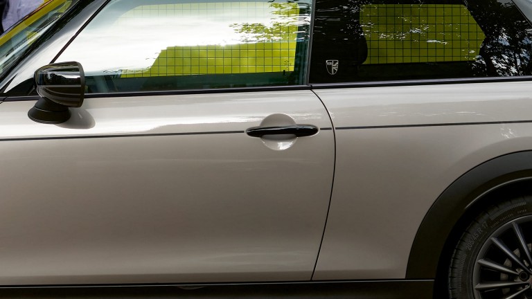 MINI 3-door Hatch – Side Stripes - Piano Black